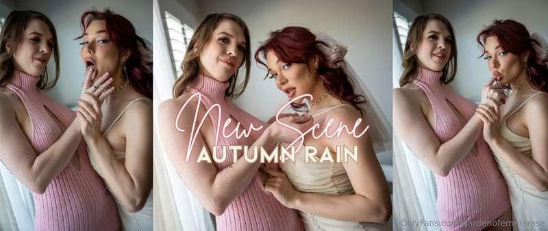 New Scene with the lovely Autumn Rain ✨ Trailer + Teaser in ..