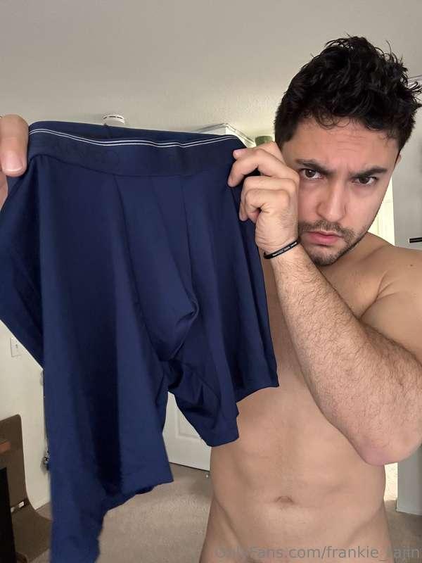 Bought new underwear again and why does it have a pouch stic..