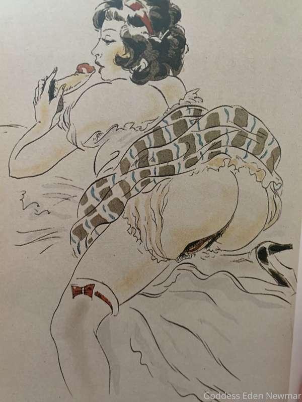 Illustration for Pierre Luoy’s “Three Daughters of their Mot..