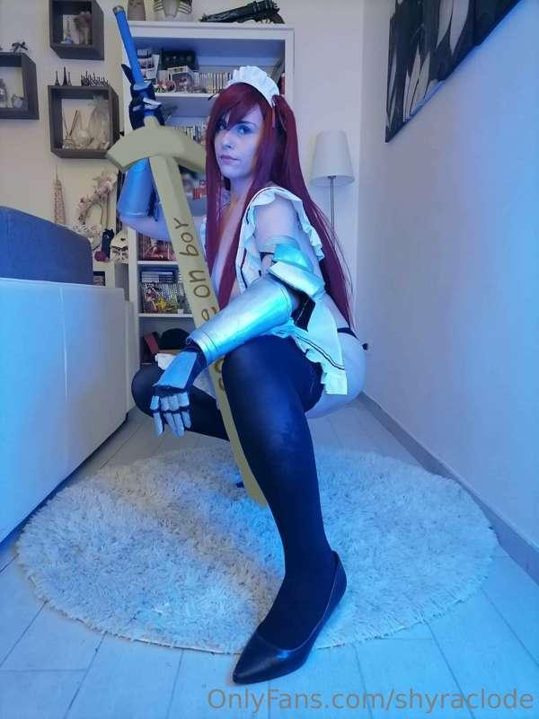 Erza scarlet Seduction armor sexy