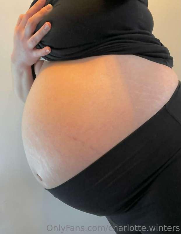 27 week twin belly and feeling full like I’m at term already..