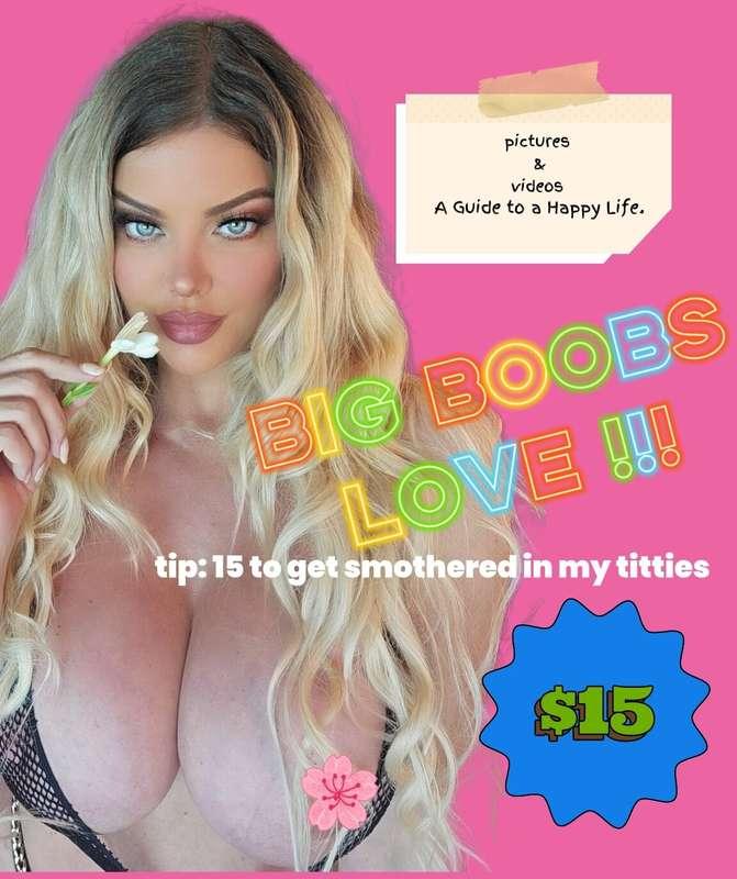 i know how much you love these big juicy titties of mine, an..