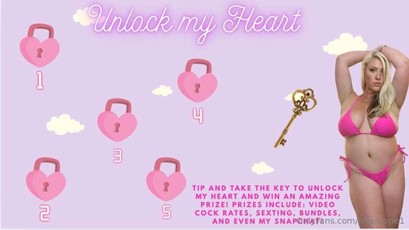 Unlock the key to MamaNita’s heart today! 💗 Tip to play, pic..