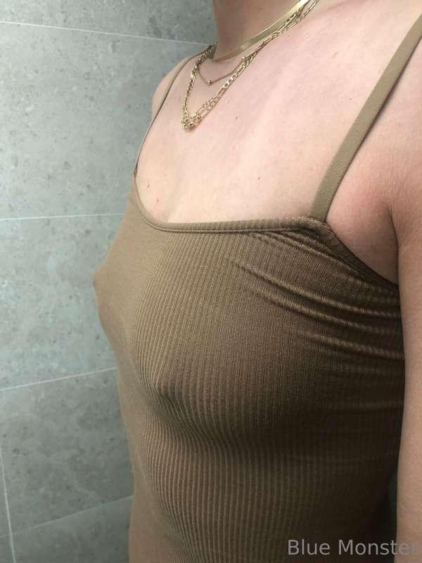 Going out tonight! No bra on too!