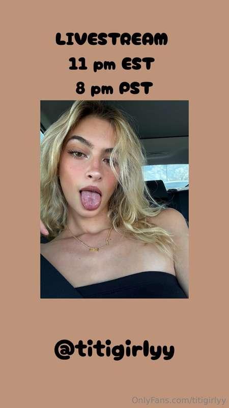 Live Stream @ 11pm EST