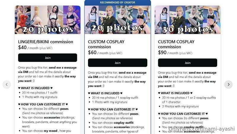 Guys you can ask for CUSTOM COMMISSIONS (cosplay/ero-cosplay..