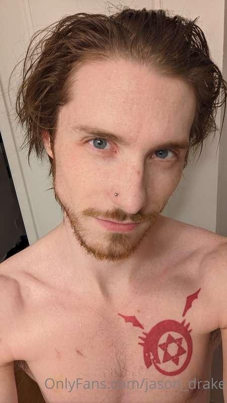 I hope you like the new piercing! Which one of you wants to ..