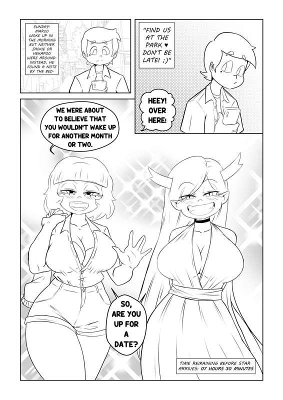 Cheat Weekend: Sunday Page 1 (Black and White)