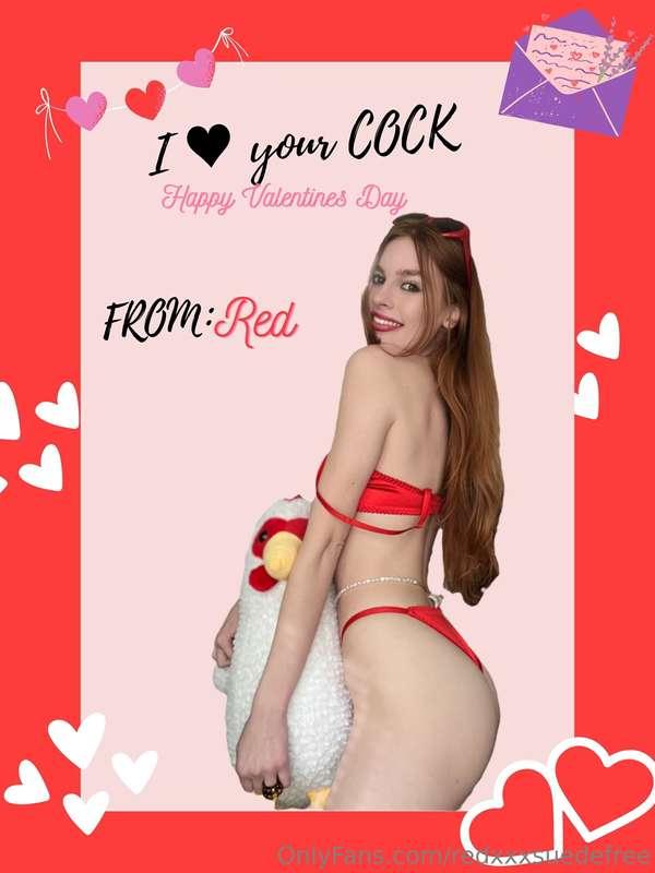 Happy Valentine’s Day from me to you ♥️💋❤️🌹💖👠 @redxxxsuede