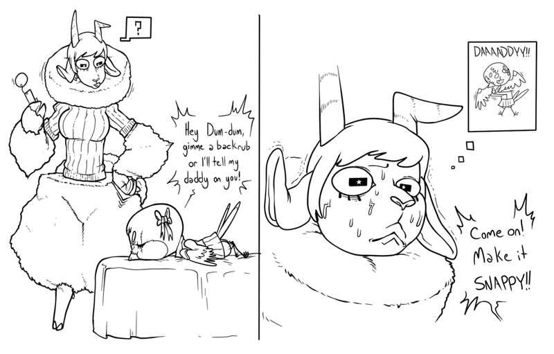 Sketch Sunday - Fazzi the Babysitter