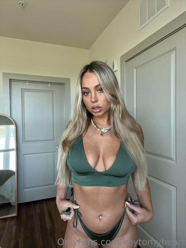 Is green your favorite color on me?