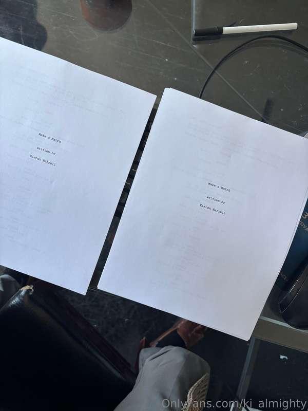 In a few hours I’ll be acting and directing a short that I w..