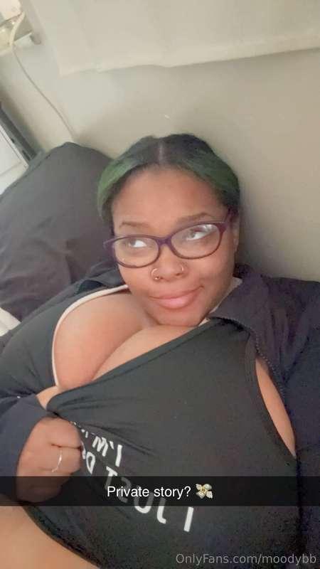 Join my private story on snap?  🔎💭 realmoodybby