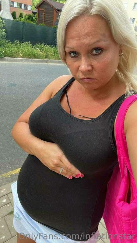 walking around