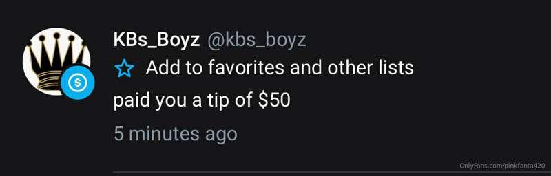 @kbs_boyz biggest tip I’ve m ever received 😭😭 wtf man dm me💖..