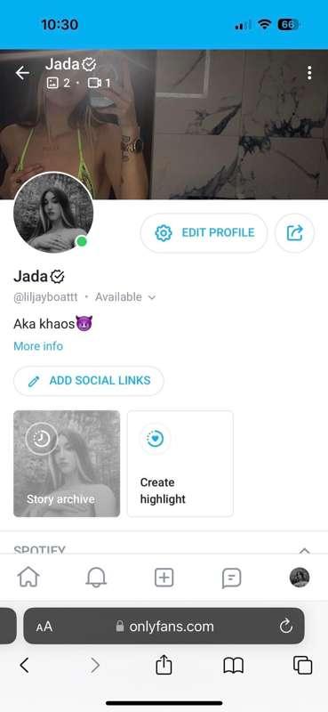 She just started her account 🤗 go support!! 

@liljayboattt ..