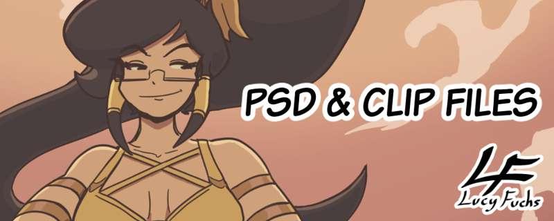 Giantess Frida - Clip & PSD files