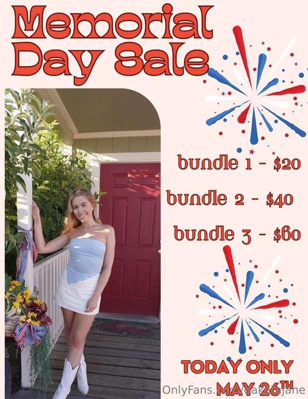 Happy Memorial Day ❤️ Here's your chance to have the MOST fu..