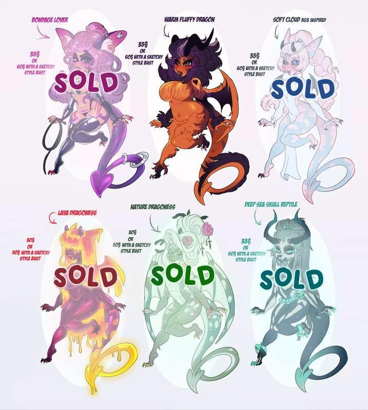 ✨ADOPT BATCH ✨Dragons & Reptiles