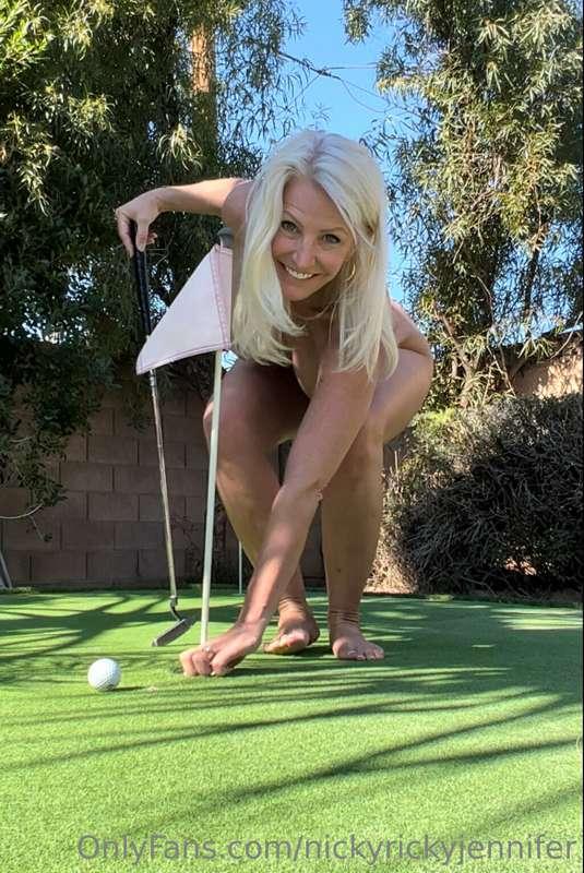 Hole in one!  ⛳️🤩