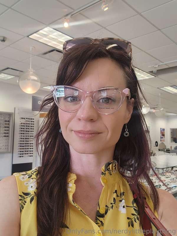 Shopping for new glasses 👓. Do you like any of these? 🤓