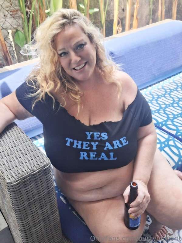 Ice cold beer in the garden with me? x