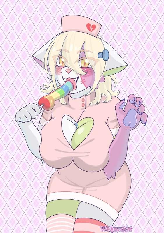 FrankenKitty Nurse (Halloween 1 Day count down)
