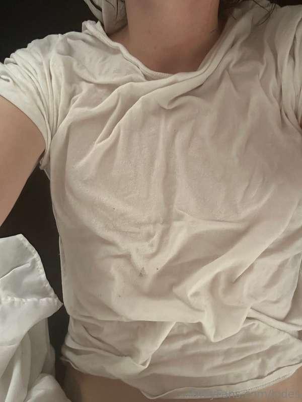 Mid afternoon play session …. don’t know how but my shirt wa..