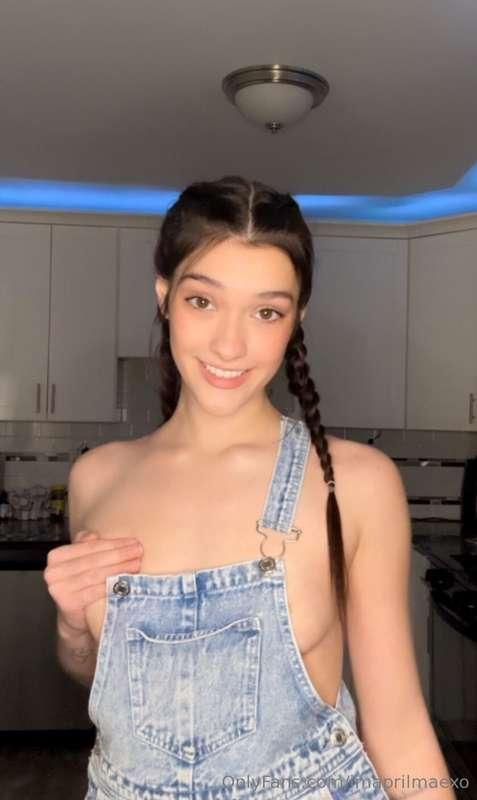 Do you like me in my overalls?(:
