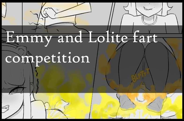 Request: Emmy and Lolite fart competition.
