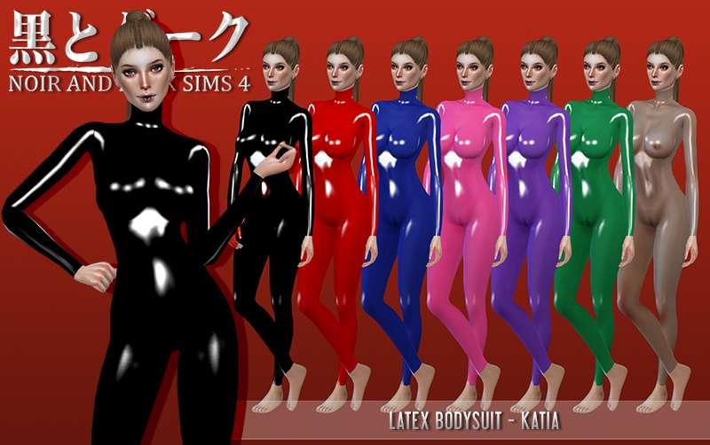 TS4 - Latex - Bodysuit Katia