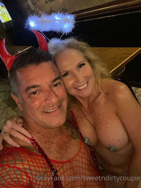Always fun in Key West but even better when we’re almost nak..