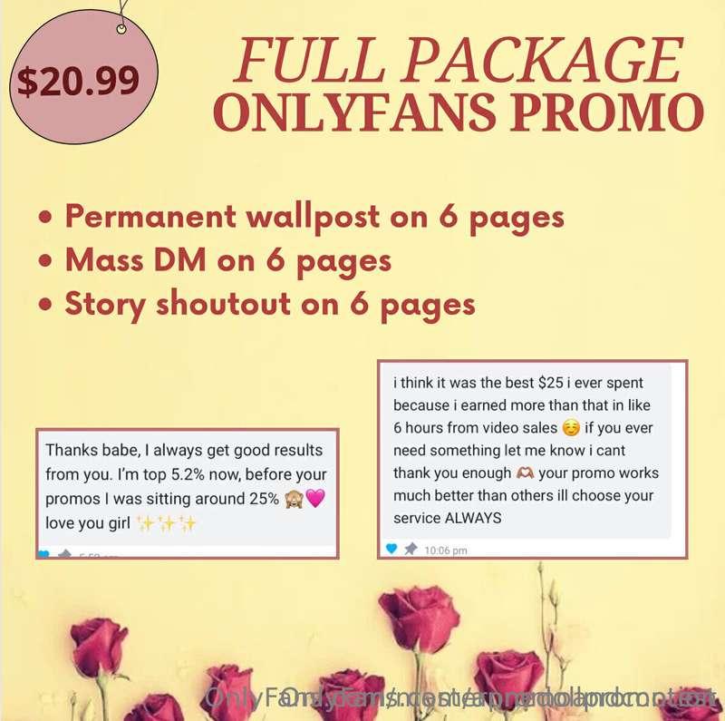 ## ***𝙉𝙚𝙬 𝙋𝙧𝙤𝙢𝙤 𝙊𝙛𝙛𝙚𝙧*** **– Permanent Post on 6 pages** **–..
