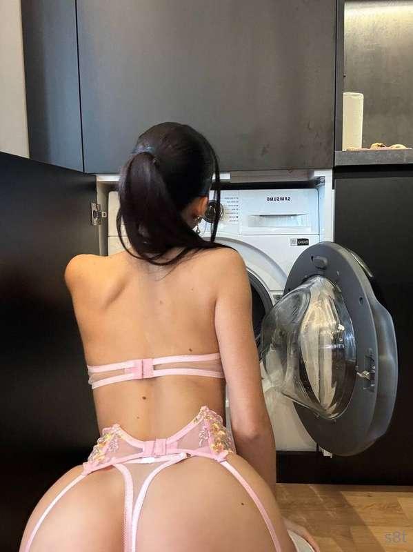 Don't mind me.. I'm just doing the laundry 🤭