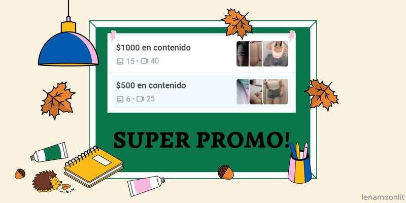 ## Diferent content per pack ♥️♥️

$1000 in content $20
$500..