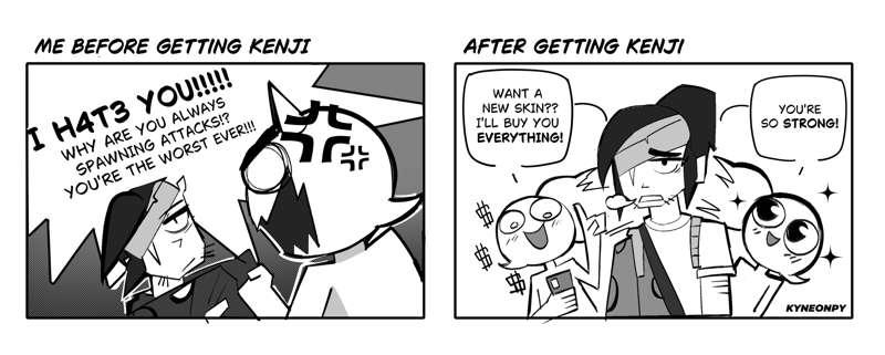 Main Kenji  - Comic