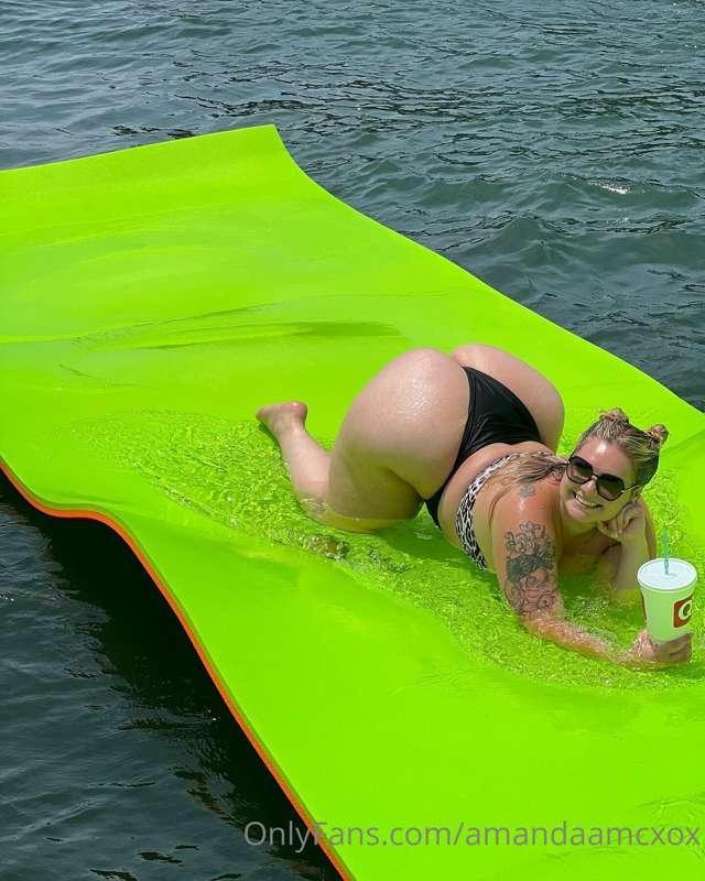 you see me out at the lake like this..what're you doing? 😉