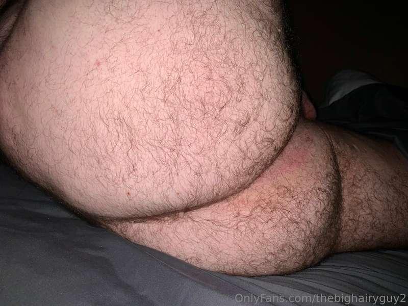Who’s ready to spoon my big hairy ass?