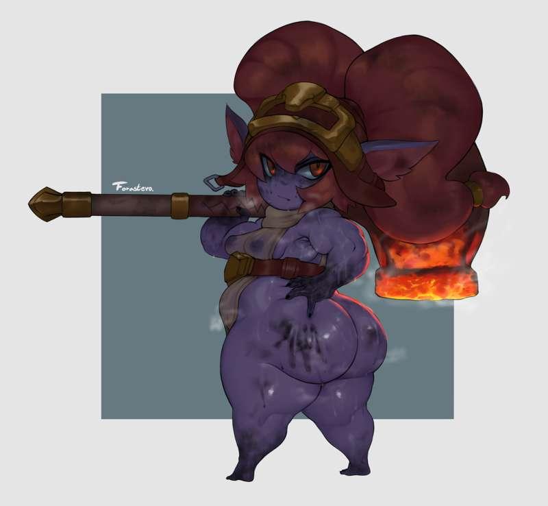 Blacksmith Poppy Commission!