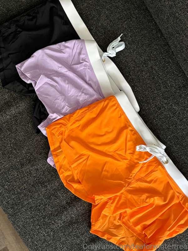 Today I am going to have a try on of my new shorts. Be ready..