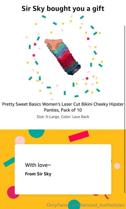 My first gift was purchased from my wish list! 🥰🥰🥰 
Beyond e..