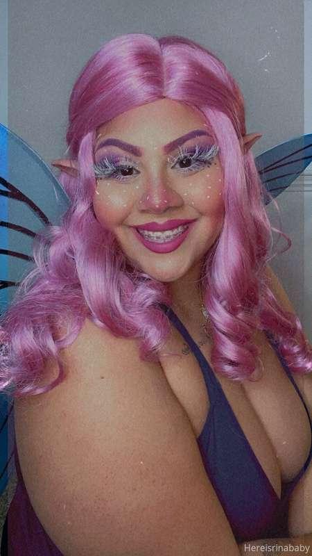 Pussy fairy on the way 🧚🏽‍♀️💕