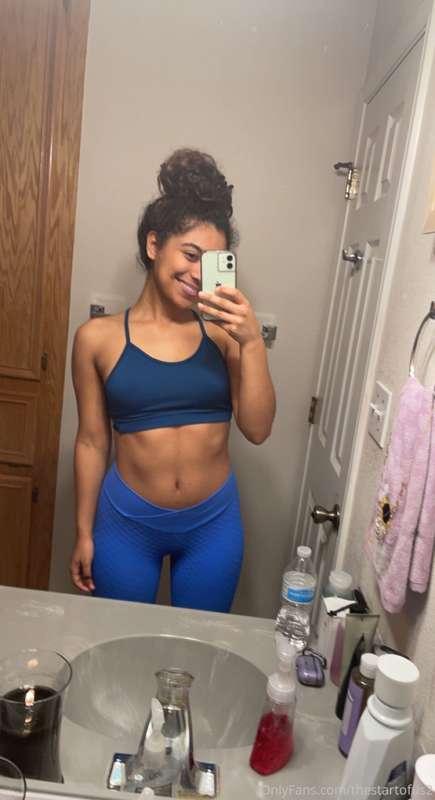 I love post workout feels 💕💦