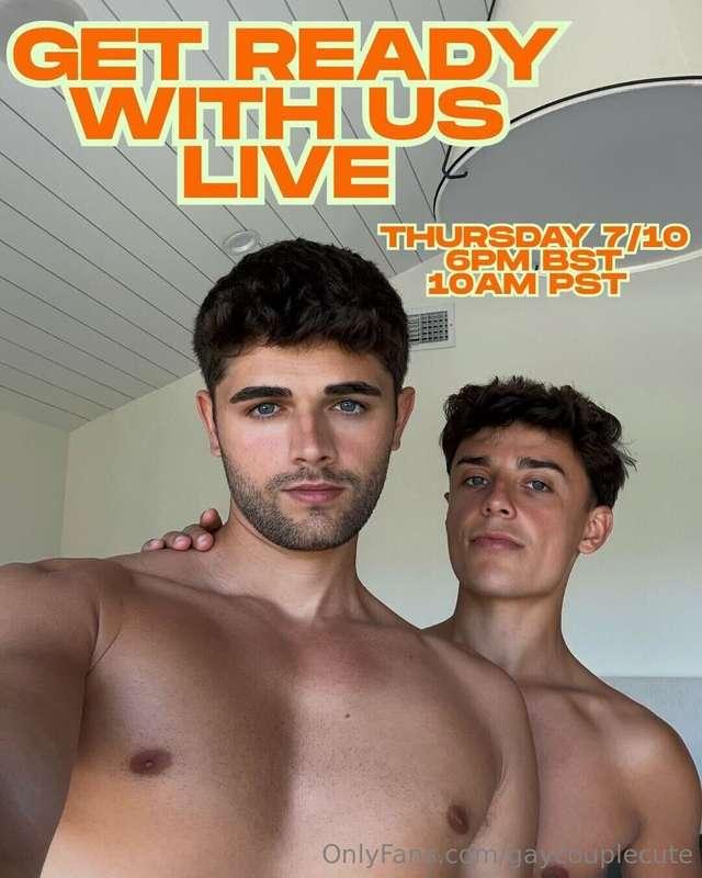 we know it’s been a while and you’ve missed our lives so we ..