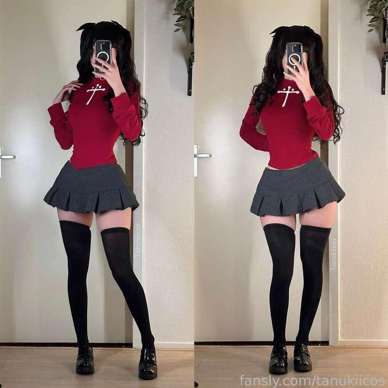 Have some Rin Tohsaka while I mentally prepare myself to shoot a cosplay I finally finished and have worked so long on ;-;