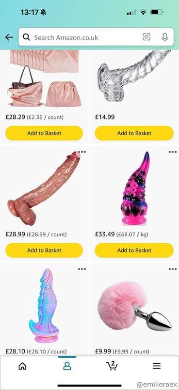 I added some filthy new toys to my wishlist 😈
Custom video f..