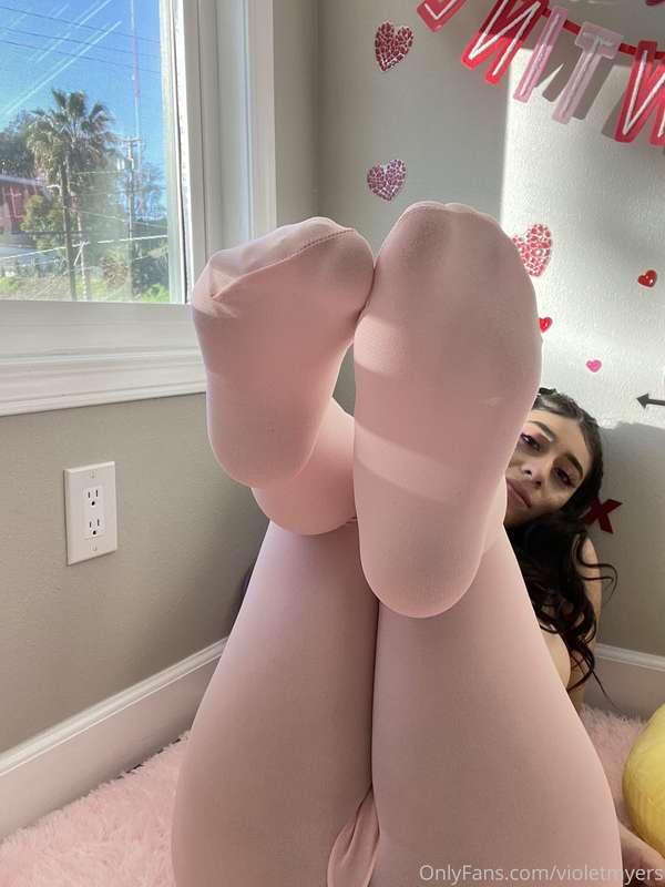 Do you like my feet stockings?