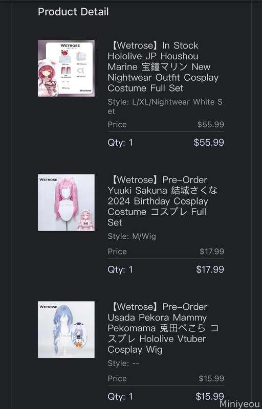 Biggest cosplay order yet! I have so many sets planned for next year!✨
What are you most excited for?

This is $1,341.79 overall😔 

I’m trying to put out more sets to make up for it as much as I can! Any help would be appreciated! 😣