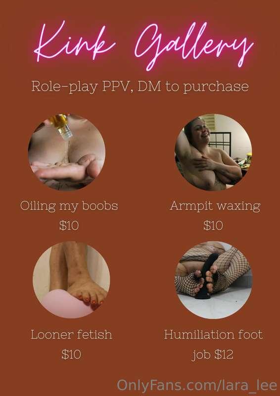 I have a kink gallery full of fetish videos to make your dir..