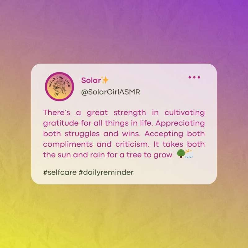 Cultivating gratitude 🙏